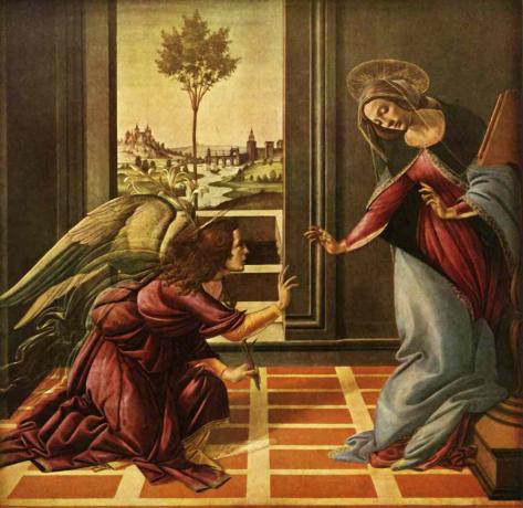 sandro botticelli castello annuncio