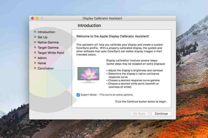 Display Calibrator Assistant di Mac