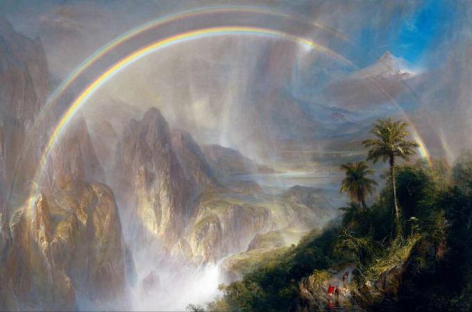 frederic edwin church stagione delle piogge ai tropici