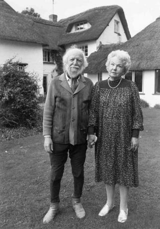 Sir William Golding e moglie Ann