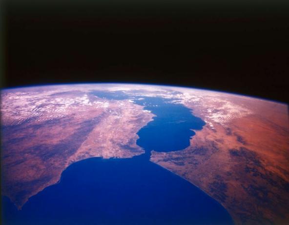 Earth From Space - The Strits Of Gibraltar