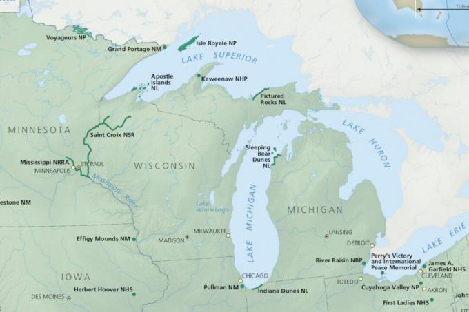 Parchi nazionali nel Michigan