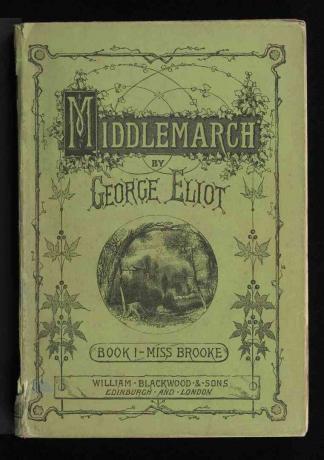 copertina del volume 1 di Middlemarch di George Eliot
