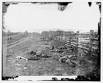 Confederati morti ad Antietam