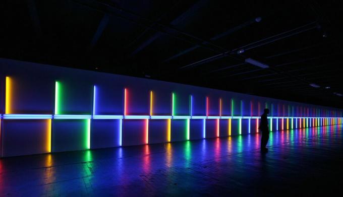 dan flavin alla saskia