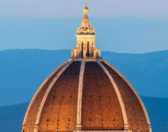 Cupola lanterna in cima alla cupola del Brunelleschi, Firenze, Italia, c. 1460