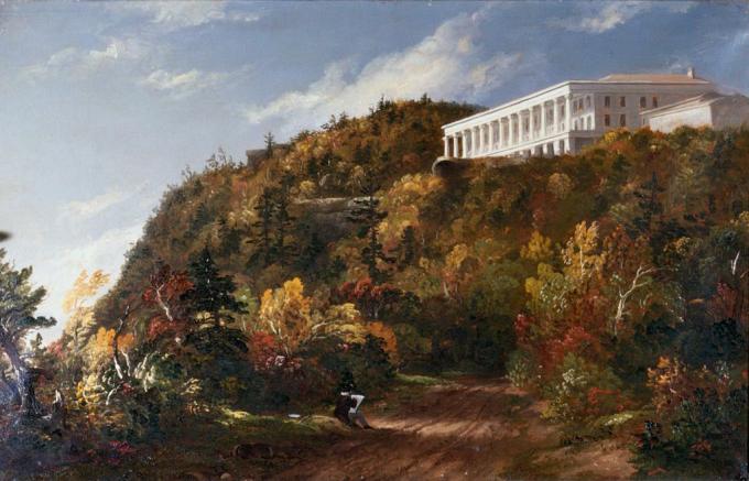 Catskill Mountain House di Thomas Cole