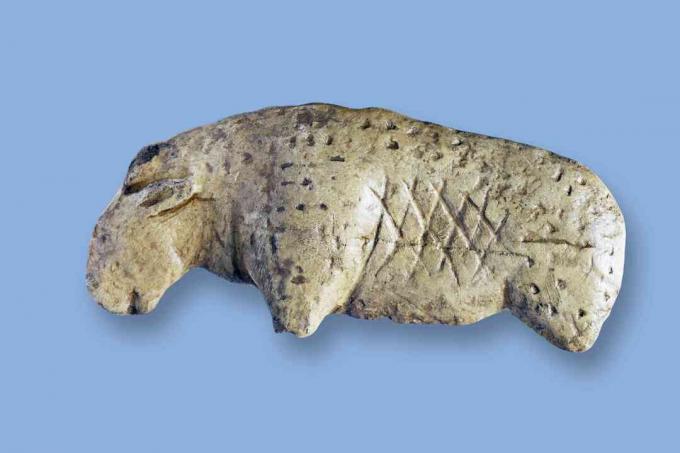 Lion Figurine dalla grotta Vogelherd