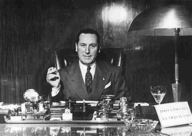 Presidente argentino Juan Peron