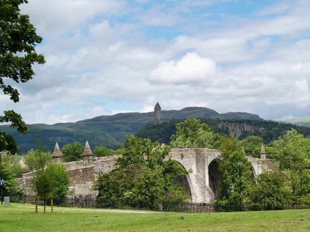 Il monumento wallace di Stirling