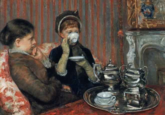 Una tazza di tè di Mary Cassatt