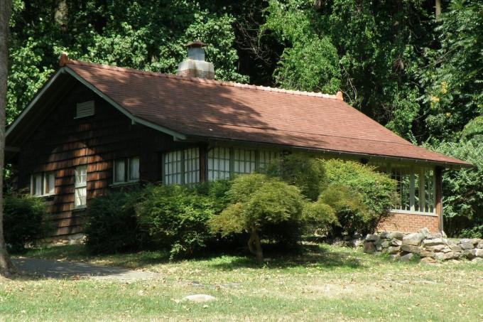 Craftsman Farms Cottage, Proprietà di Gustav Stickley 1908-1917, a Morris Plains, New Jersey