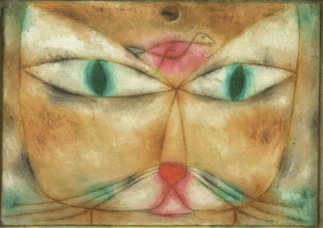 Gatto e uccello Artista: Klee, Paul (1879-1940)