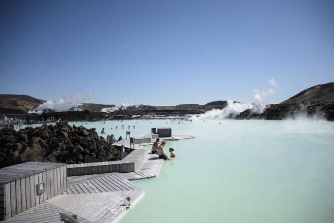 Piscina geotermica della Laguna Blu islandese