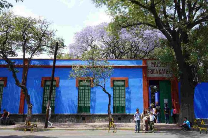 Museo Frida Kahlo, The Blue House, a Città del Messico