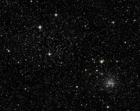 Ammasso stellare aperto M35 nella costellazione dei Gemelli.