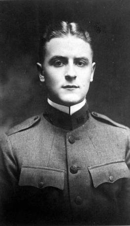 F. Scott Fitzgerald in uniforme militare