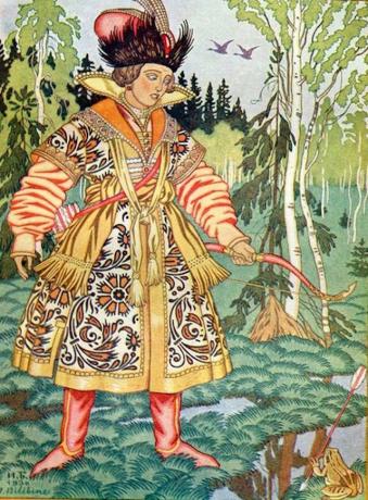 Il figlio di Ivan lo zar e la rana