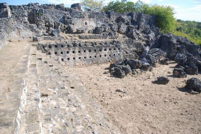 Cortile sommerso di Husuni Kubwa, Kilwa Kisiwani