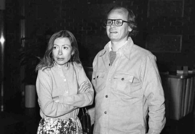 fotografia di Joan Didion e John Gregory Dunne