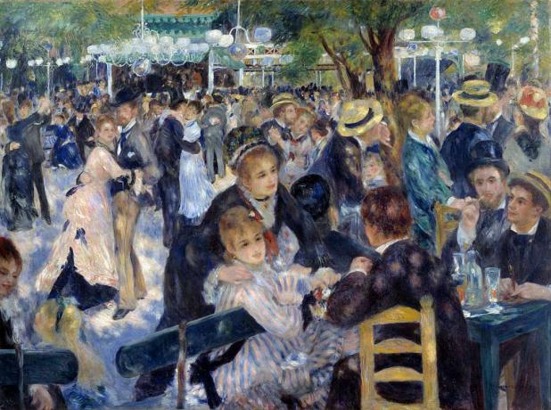 Dance at 'Le Moulin de la Galette' - di Auguste Renoir