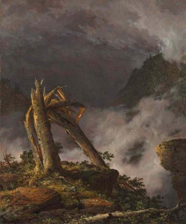 Frederic Edwin Church Storm in montagna