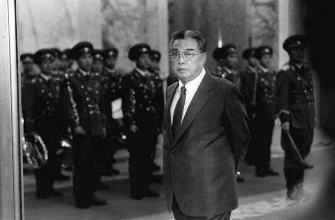 Il leader nordcoreano Kim Il Sung