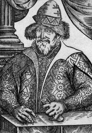 Lo Zar Ivan IV (1530-1584), Ivan Il Terribile di Russia, 1560 circa