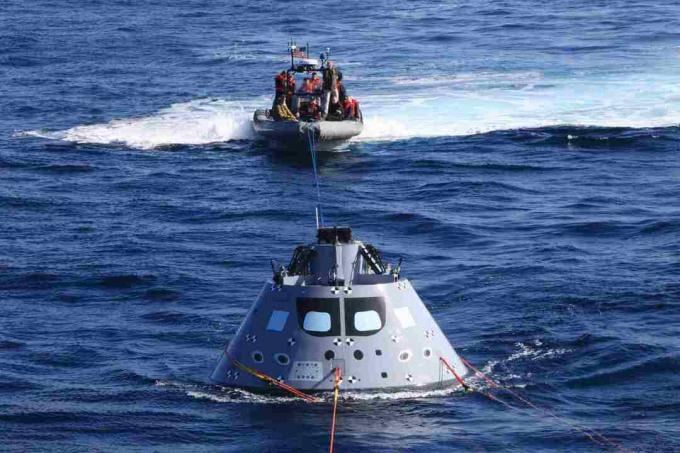 Capsula per equipaggio di Orione.