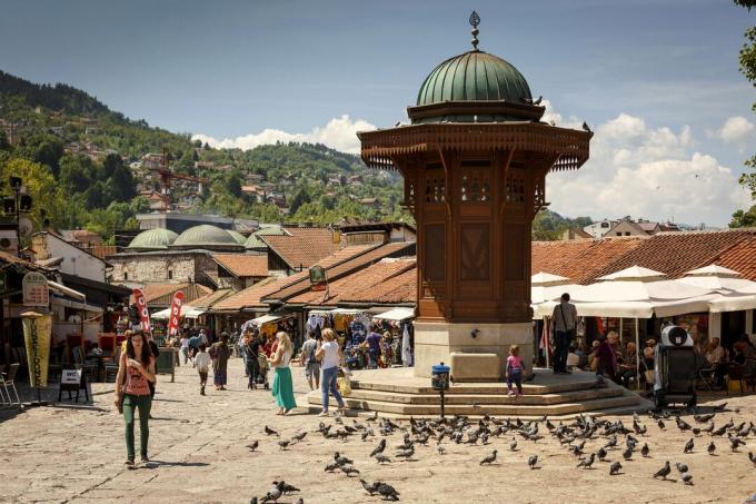 Pigeon Square a Sarajevo, Bosnia