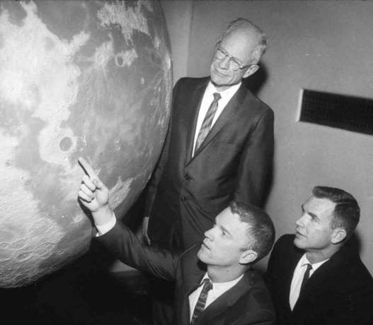 Gli astronauti dell'Apollo all'Osservatorio Griffith