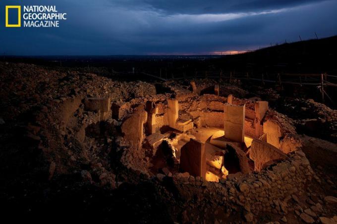 Recinzione di culto neolitico pre-ceramiche a Gobekli Tepe