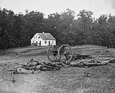 La chiesa di Dunker ad Antietam