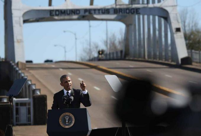 Il presidente Barack Obama ricorda la Bloody Sunday a Selma.